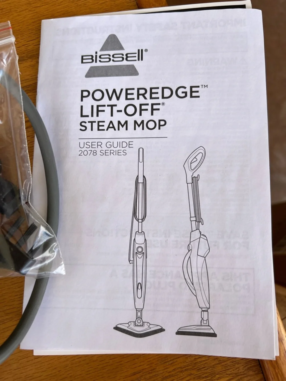 Bissell PowerEdge Lift-Off Steam Mop NEW!! In box